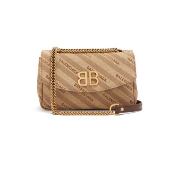Balenciaga Handbags - BALENCIAGA BB GOLD Chain Bag
